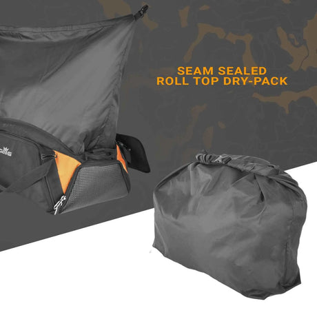 Batclaw 2 in 1- 45 litres Duffle and Motorcycle Tail Bag - KIBI SPORTS
