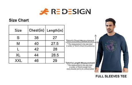 ReDesign Full Sleeves Sports T-shirt | Men | KIBI Sports ReDesign