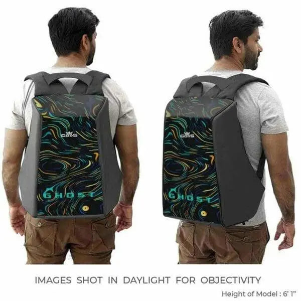 Ghost Vincent – 25 litres, 15.6 Inch Anti-Theft Laptop Backpack - KIBI SPORTS