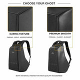 Ghost Vincent – 25 litres, 15.6 Inch Anti-Theft Laptop Backpack - KIBI SPORTS
