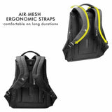 Ghost Carbon Fiber – 25 litres, 15.6 Inch Anti-Theft Laptop Backpack - KIBI SPORTS