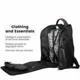 Phenom – 35 litres, 15.6 Inch Anti-Theft Laptop Backpack - KIBI SPORTS