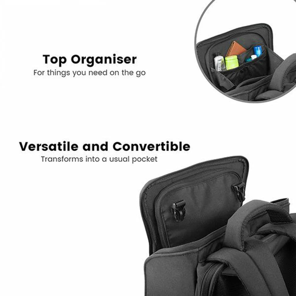 Phenom – 35 litres, 15.6 Inch Anti-Theft Laptop Backpack - KIBI SPORTS