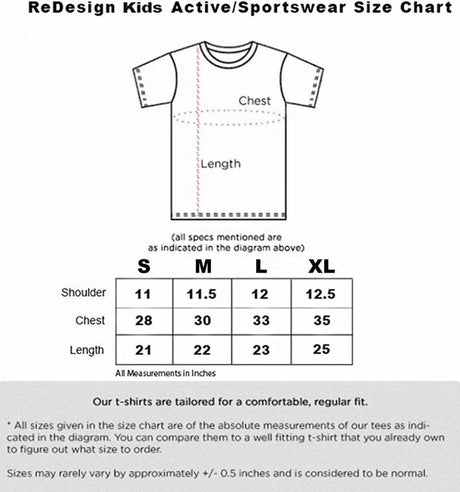 Redesign Boys Perfomance Tshirt (Dark Blue) | Kids | KIBI Sports - KIBI SPORTS