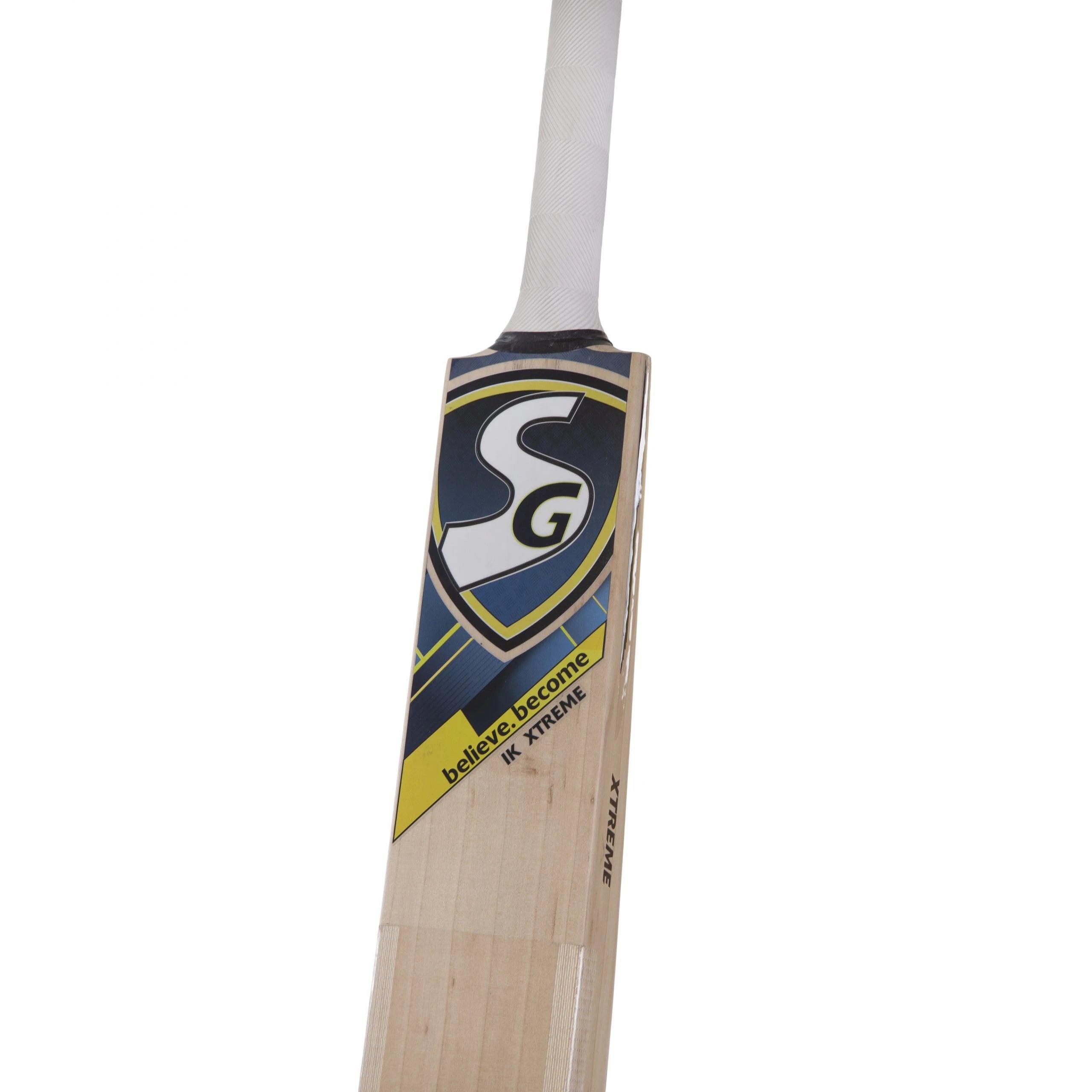 SG IK Xtreme Grade 3 Worlds Finest English Willow Bat (Leather Ball) - KIBI SPORTS