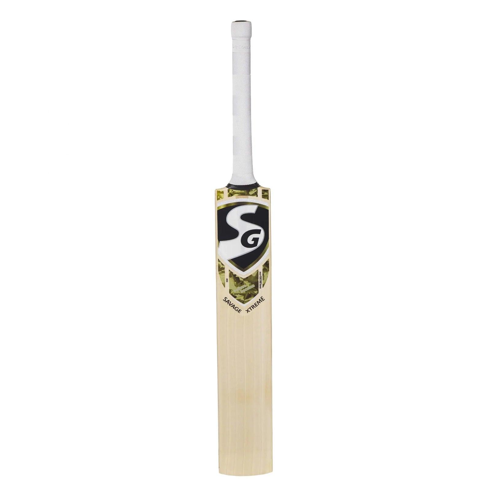 SG Savage Xtreme Finest English Willow grade 3 Cricket Bat (Leather Ball) - KIBI SPORTS