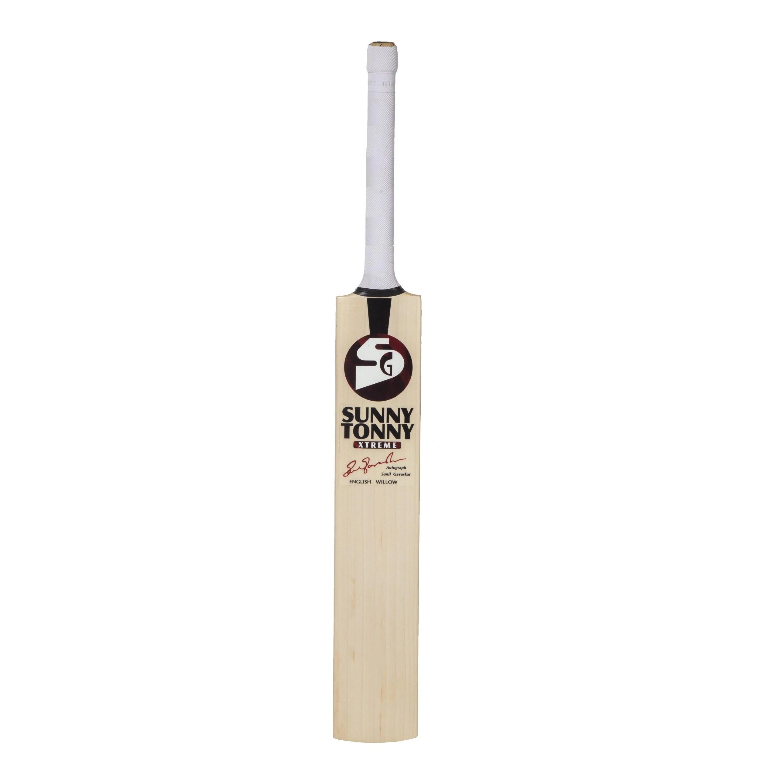 SG Sunny Tonny Xtreme – Grade 2 Worlds Finest English Willow Cricket Bat (Leather Ball) - KIBI SPORTS