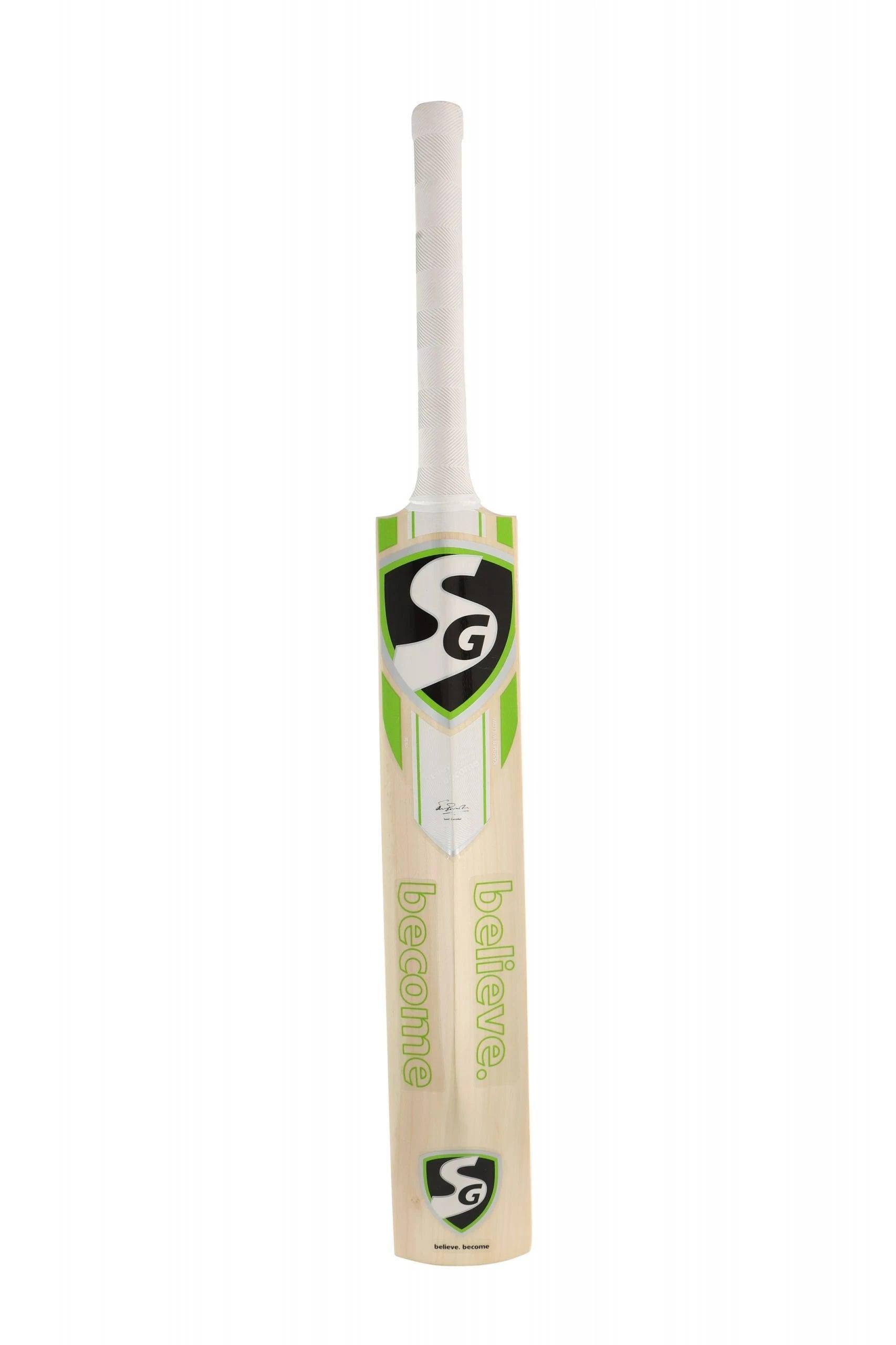 SG Strokewell Xtreme Premium Kashmir Willow traditional shaped Cricket Bat (Leather Ball) - KIBI SPORTS