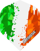 DESIGNA Patriot Dart Flights – 100 Micron – Strong – Hologram – Std - KIBI SPORTS