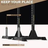 Yoddha SQUAT STAND -INDEPENDENT PRO KIBI Sports