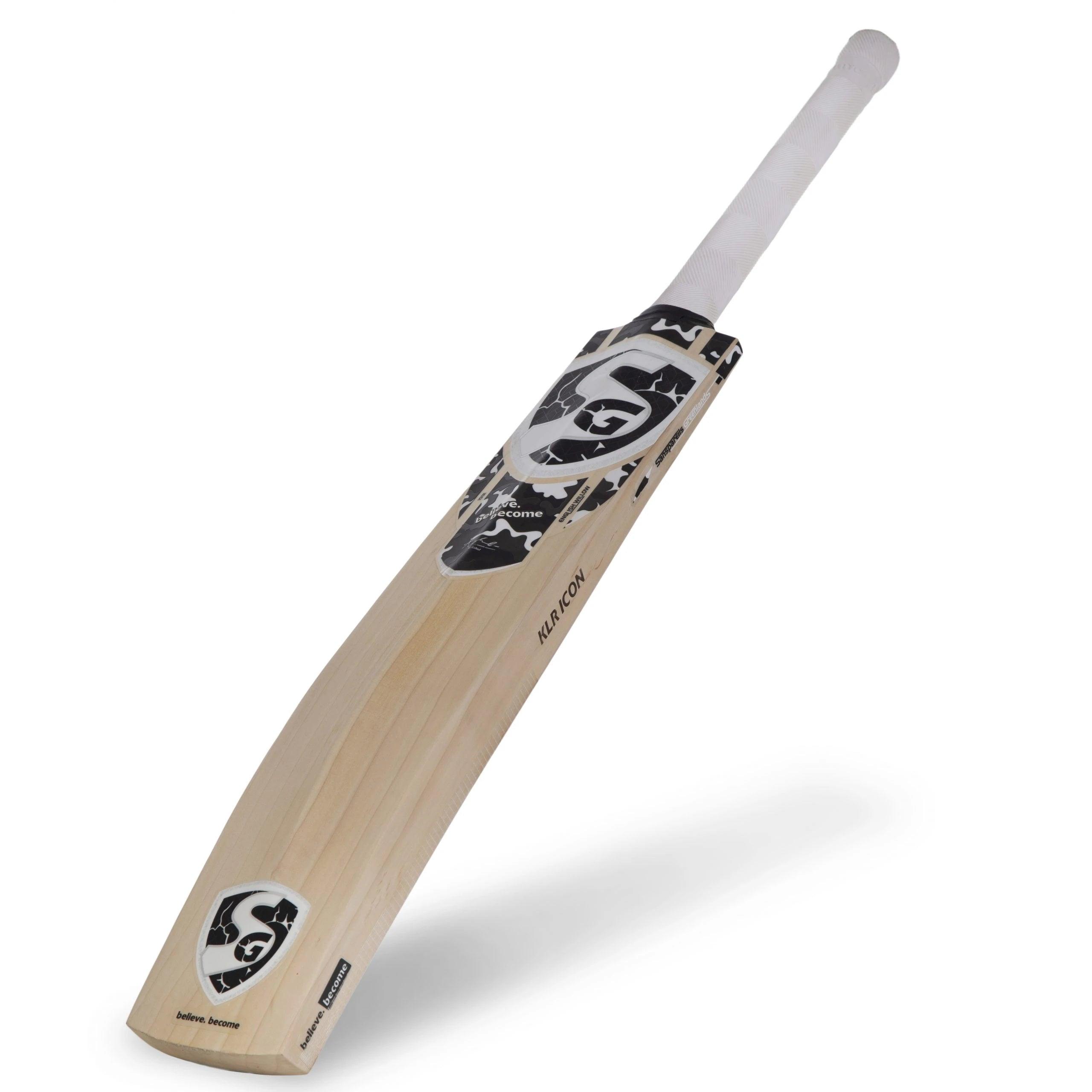 SG KLR ICON Grade 3 Rare Top Grade English Willow Custom made to ensure highest quality and performance(Leather Ball) - KIBI SPORTS