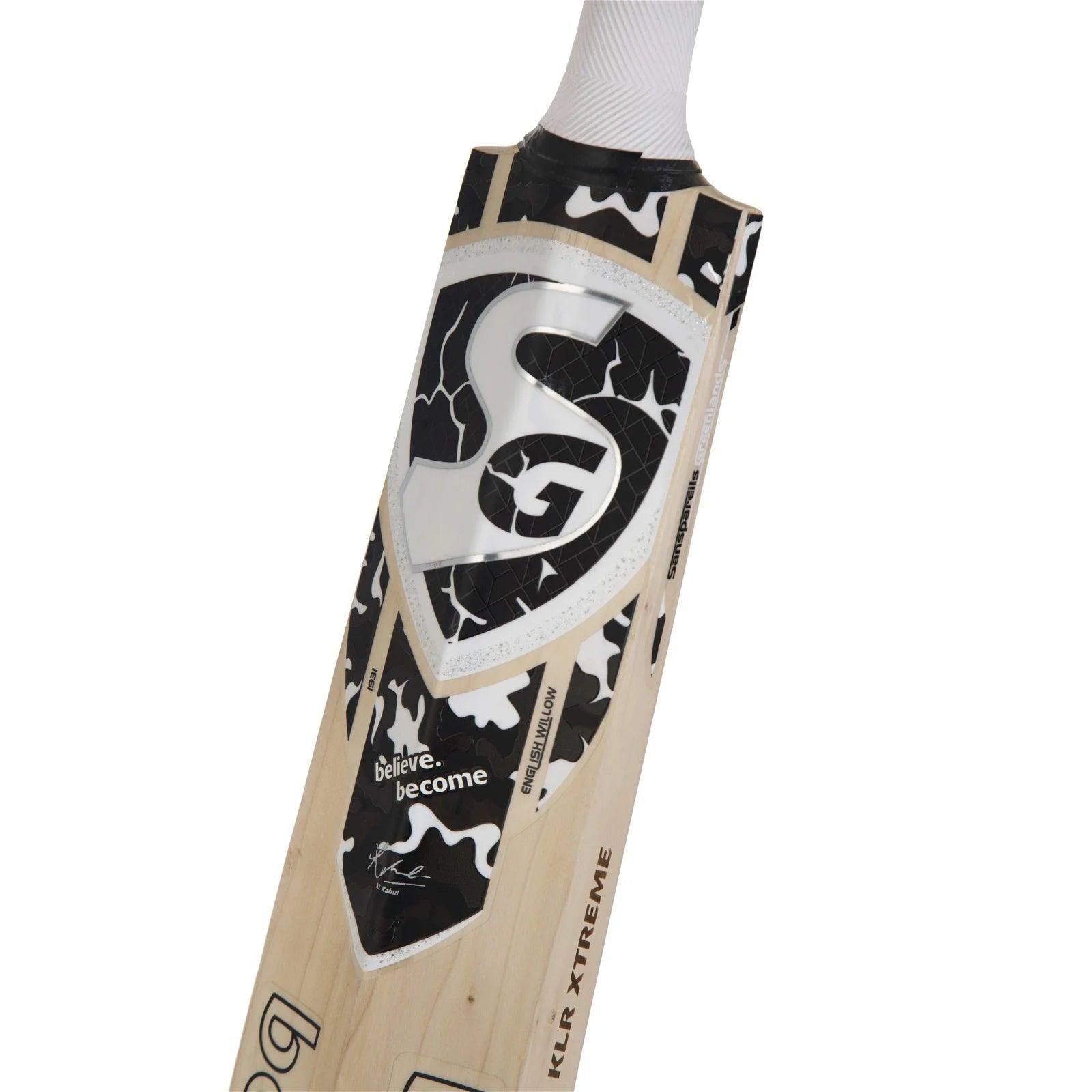 SG KLR Xtreme Finest English Willow grade 3 Cricket Bat (Leather Ball) - KIBI SPORTS