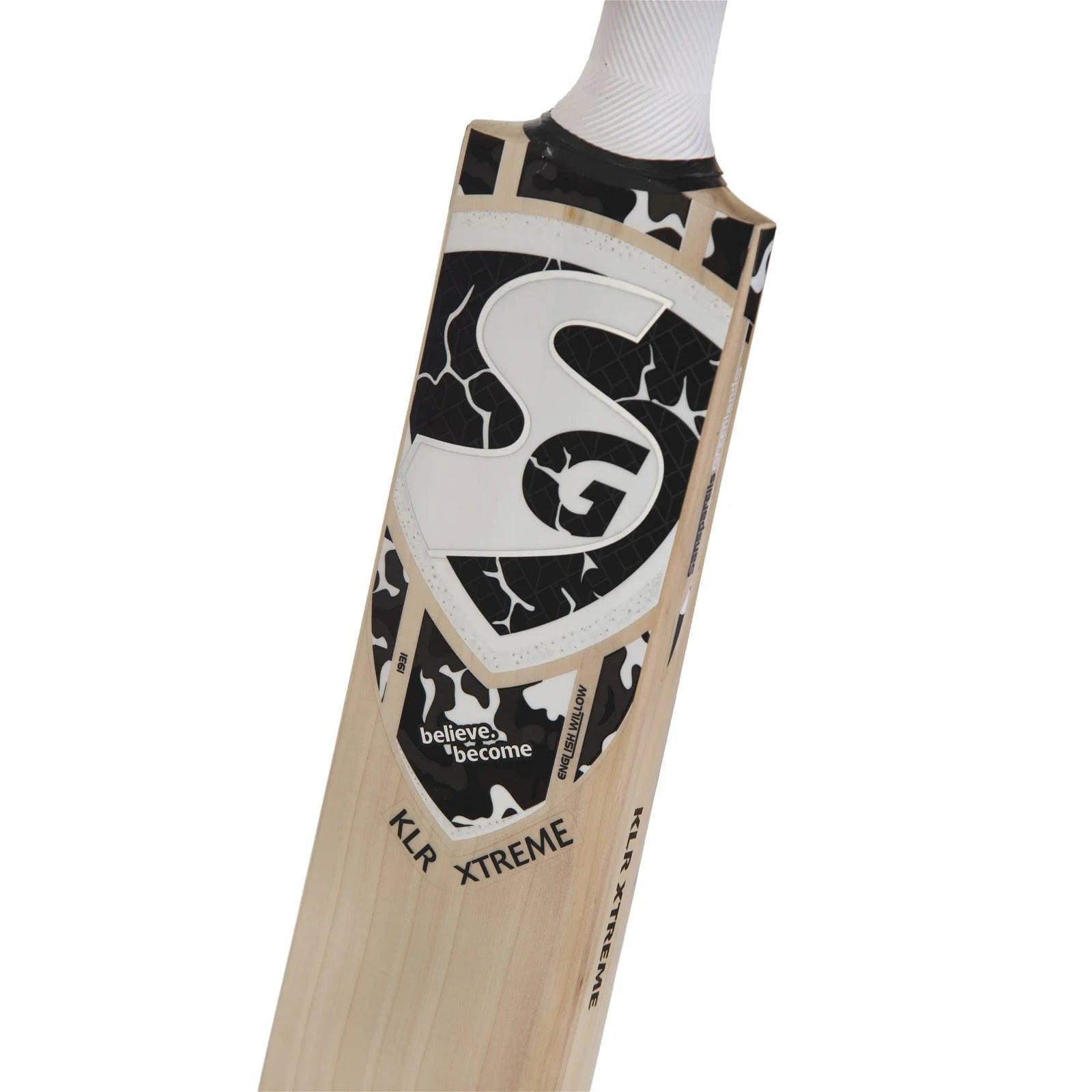 SG KLR Xtreme Finest English Willow grade 3 Cricket Bat (Leather Ball) - KIBI SPORTS