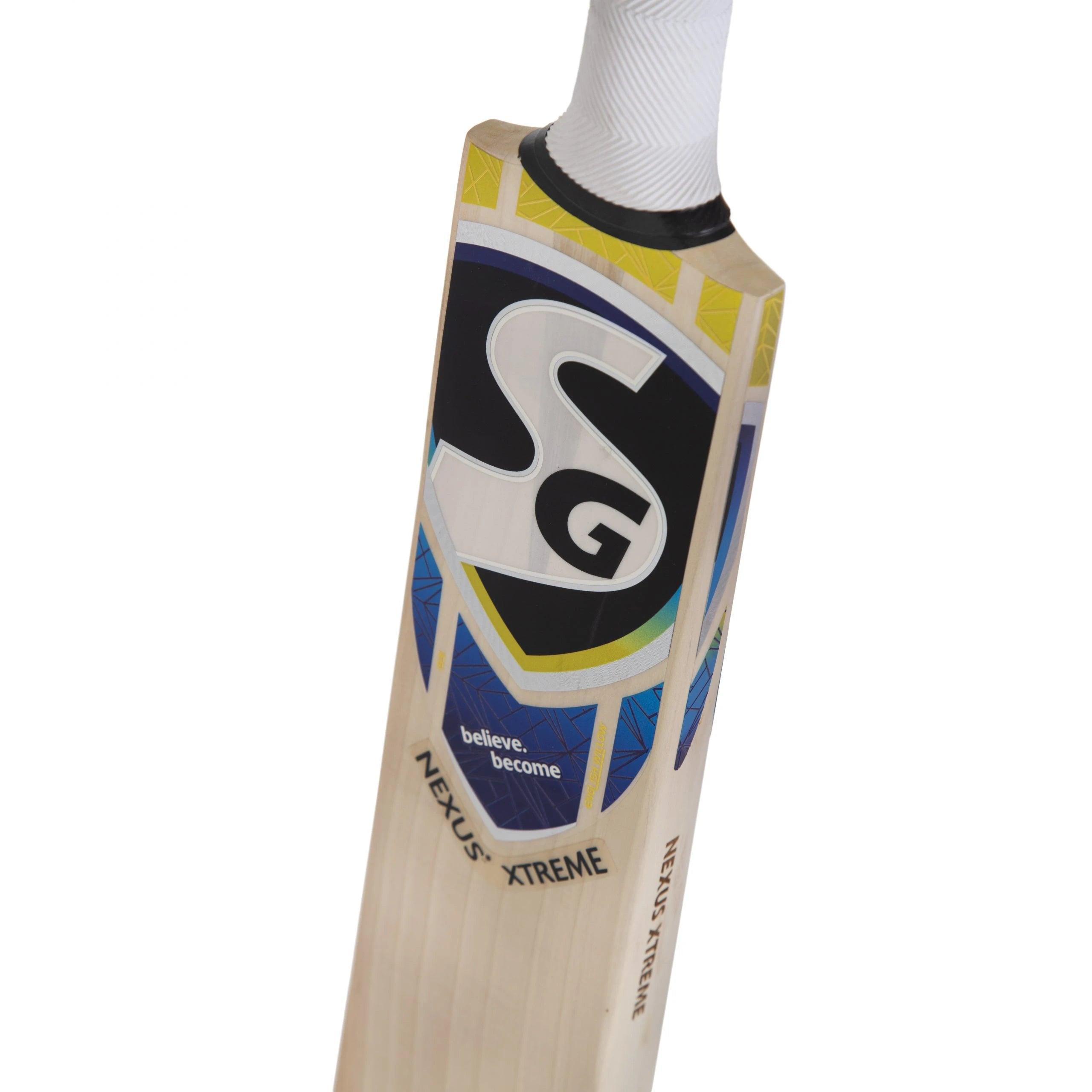 SG Nexus® Xtreme English Willow Cricket Bat - KIBI SPORTS