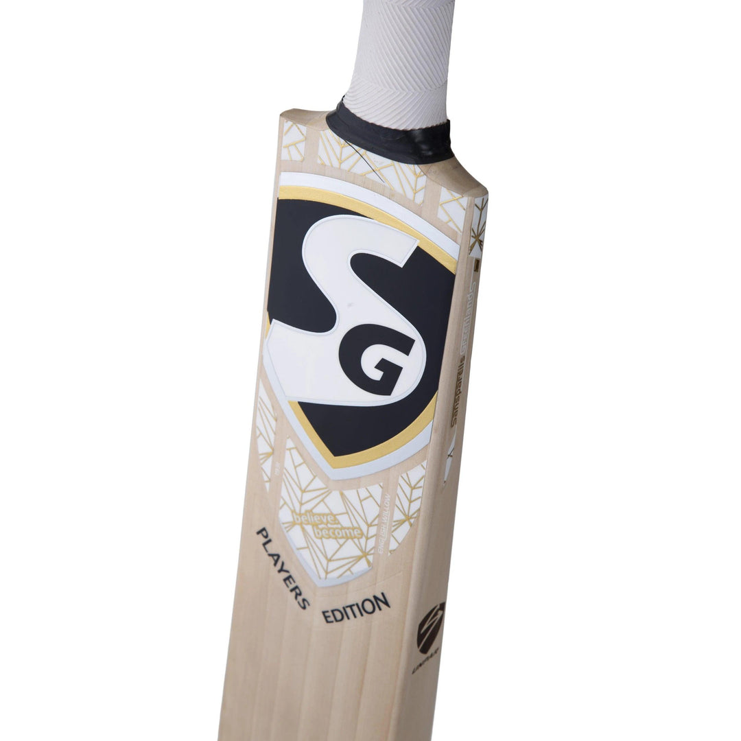 Players Edition English Willow top grade 1 Cricket Bat (Leather Ball) - KIBI SPORTS