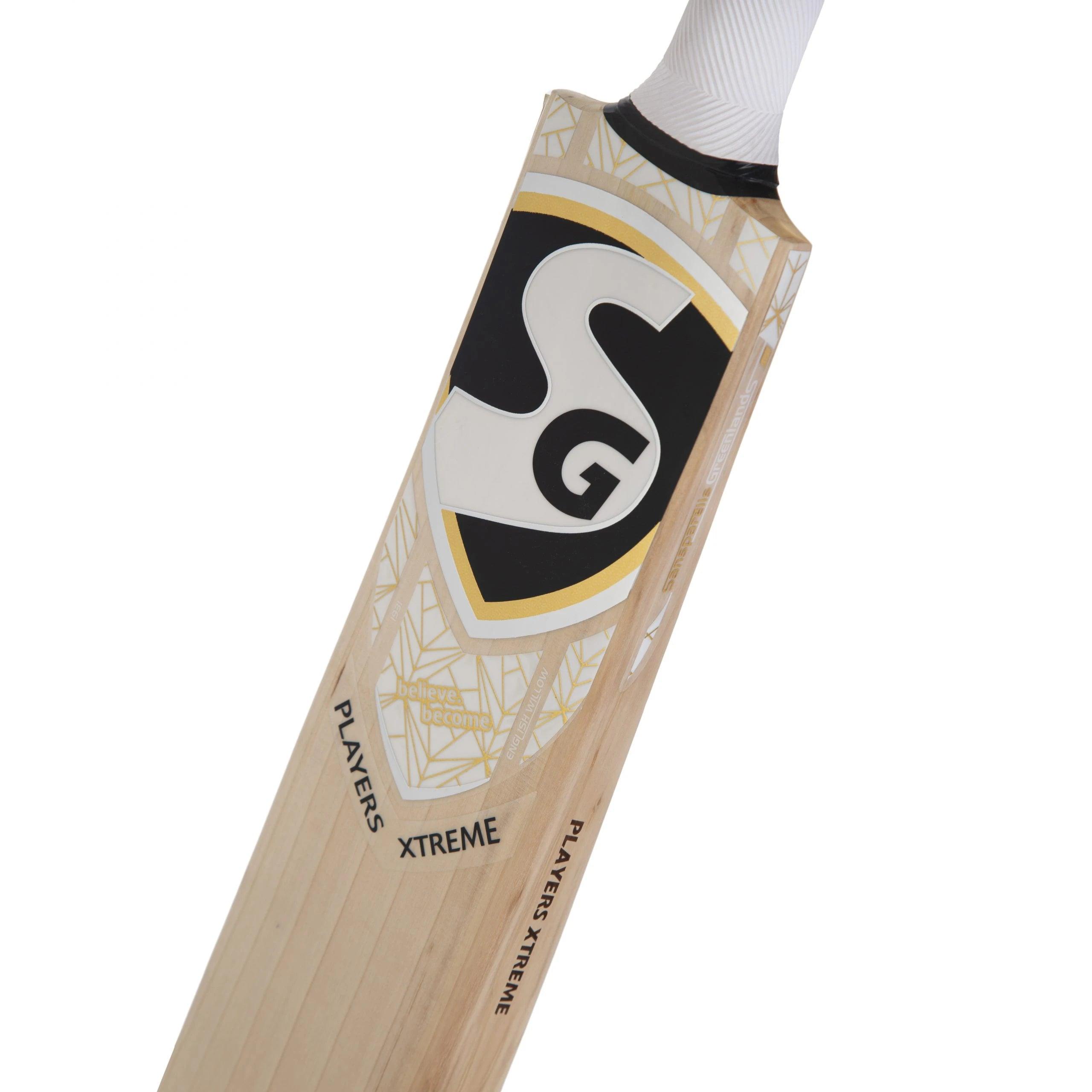 SG Player Xtreme English Willow grade 4 Cricket Bat (Leather Ball) - KIBI SPORTS