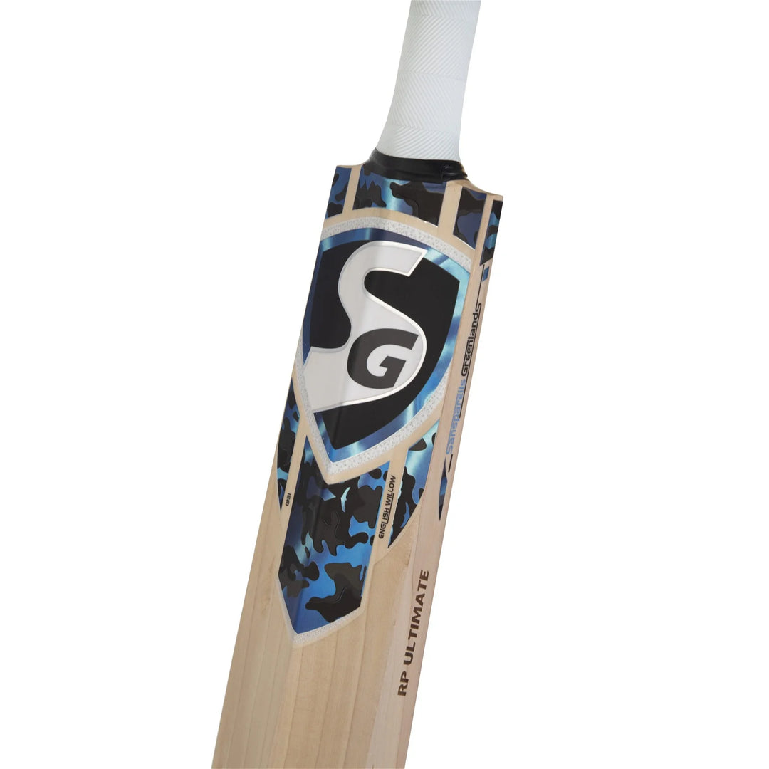 SG RP Ultimate Grade 3 world’s finest English willow traditionally shaped Cricket Bat (Leather Ball)