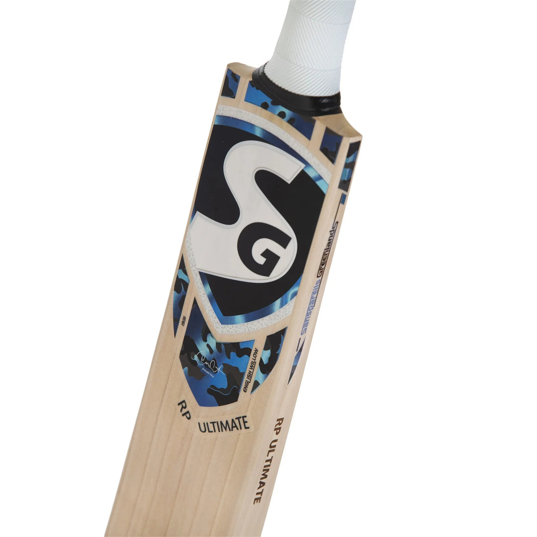 SG RP Ultimate Grade 3 world’s finest English willow traditionally shaped Cricket Bat (Leather Ball)