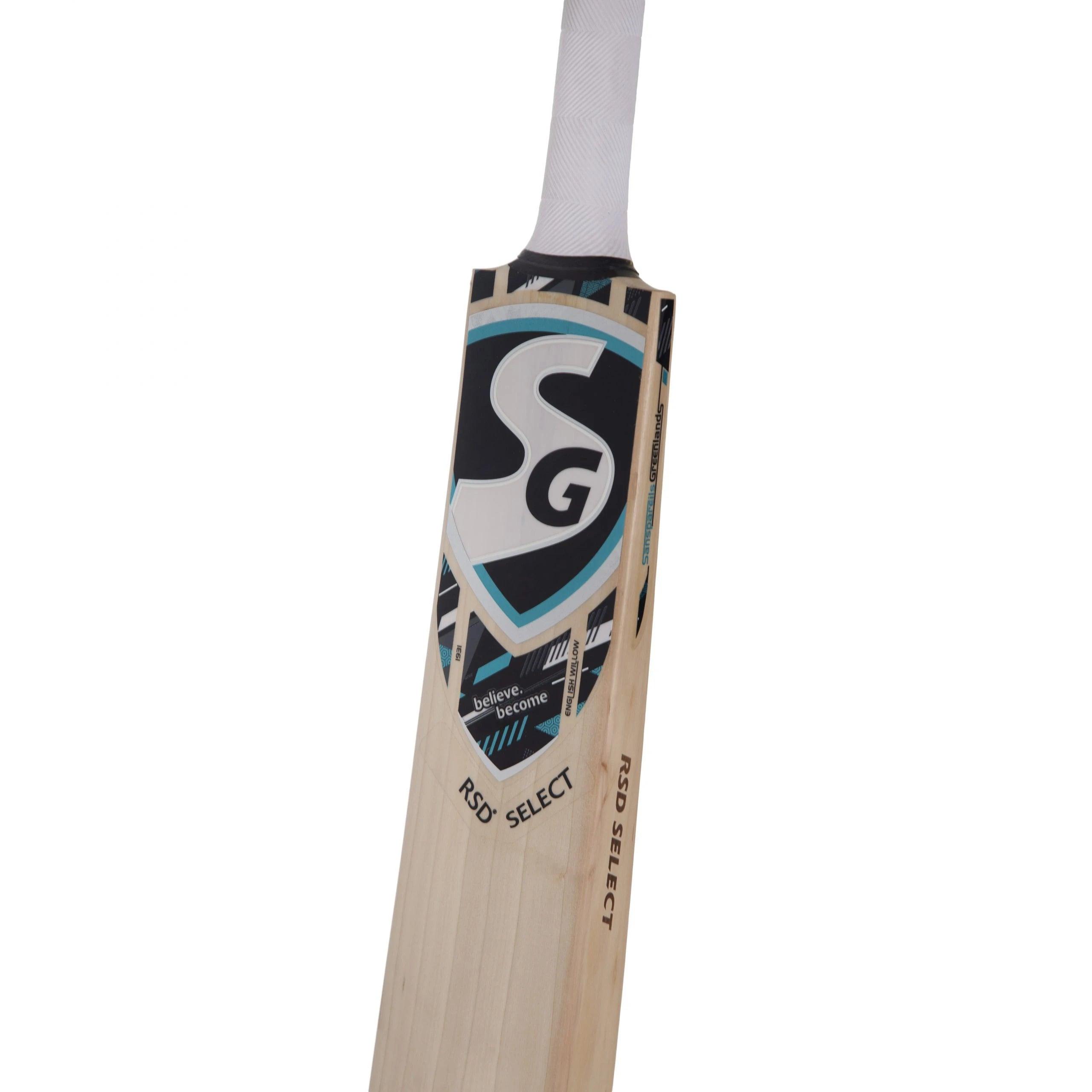 SG RSD® Select English Willow grade 5 Cricket Bat (Leather Ball) - KIBI SPORTS