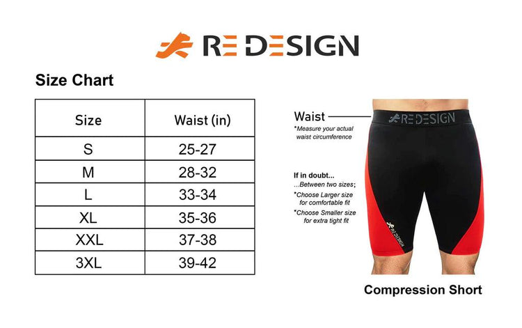 ReDesign Nylon Compression Shorts and Half Tights | Men | KIBI Sports - KIBI SPORTS