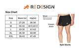 ReDesign Alpha Pro Stretchable Sports Shorts Zip Pocket | Men | KIBI Sports - KIBI SPORTS