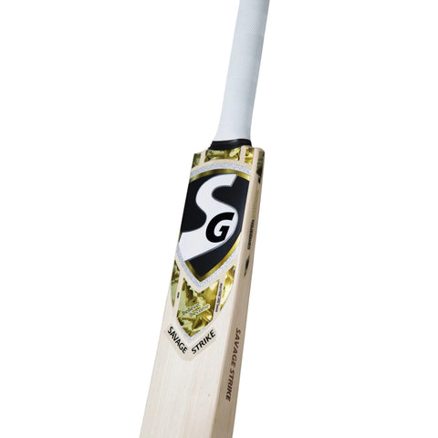 SG Savage Strike Finest English Willow grade 2 Cricket Bat (Leather Ball) - KIBI SPORTS
