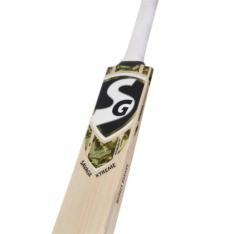 SG Savage Xtreme Finest English Willow grade 3 Cricket Bat (Leather Ball) - KIBI SPORTS