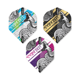 RED DRAGON - Standard – DART FLIGHTS – 3 Sets (9 Flights) MULTI PACK - KIBI SPORTS