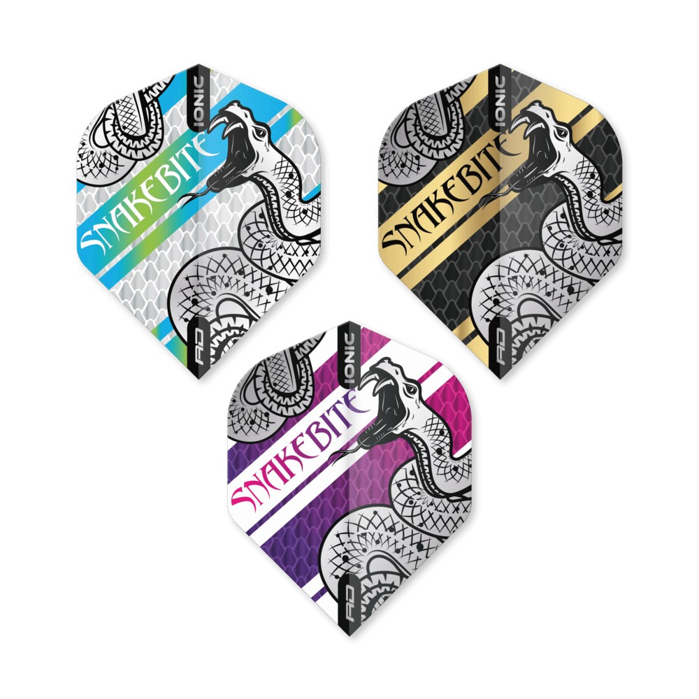 RED DRAGON - Standard – DART FLIGHTS – 3 Sets (9 Flights) MULTI PACK - KIBI SPORTS