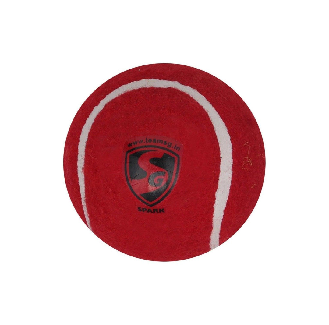 SG Prosoft synthetic Cricket Ball (Red) - KIBI SPORTS