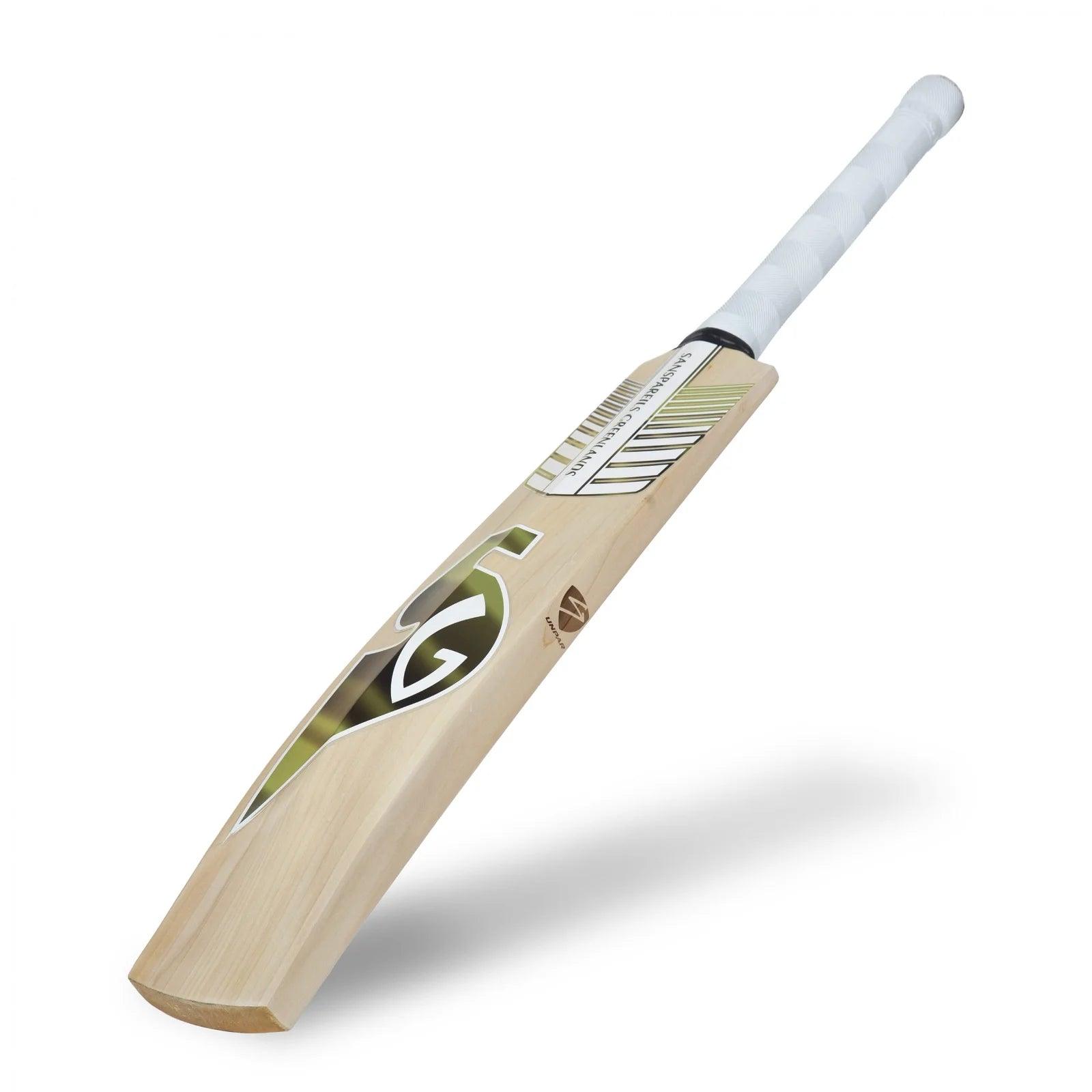SG Sunny Legend® English Willow top grade 1 Cricket Bat (Leather Ball) - KIBI SPORTS