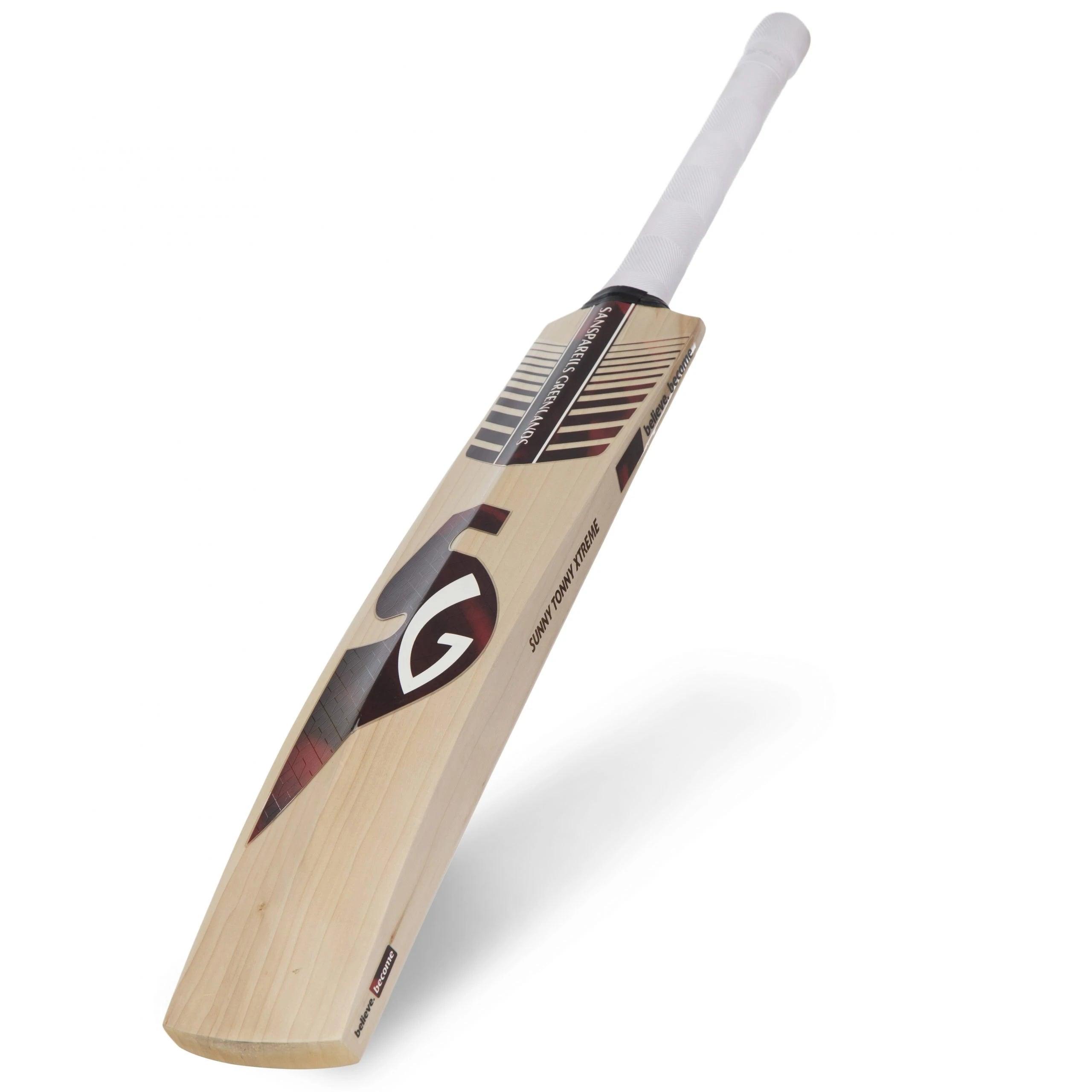 SG Sunny Tonny Xtreme – Grade 2 Worlds Finest English Willow Cricket Bat (Leather Ball) - KIBI SPORTS