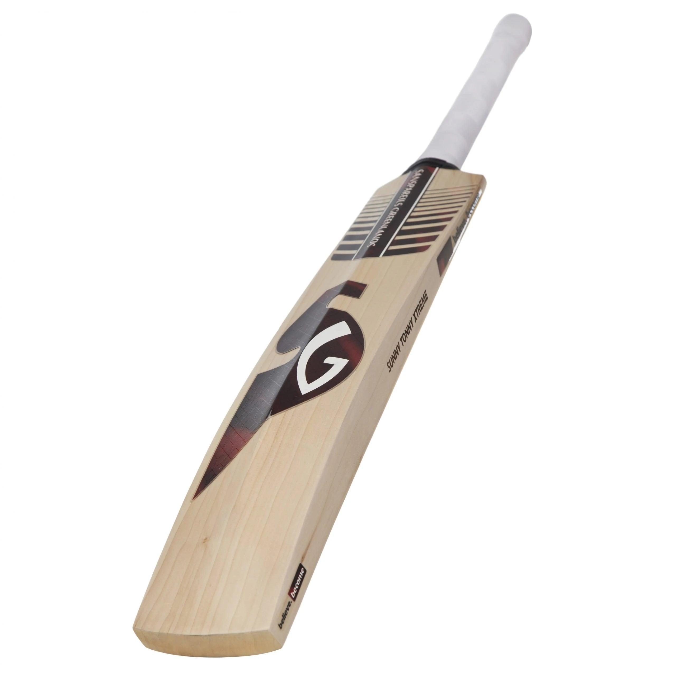 SG Sunny Tonny Xtreme – Grade 2 Worlds Finest English Willow Cricket Bat (Leather Ball) - KIBI SPORTS