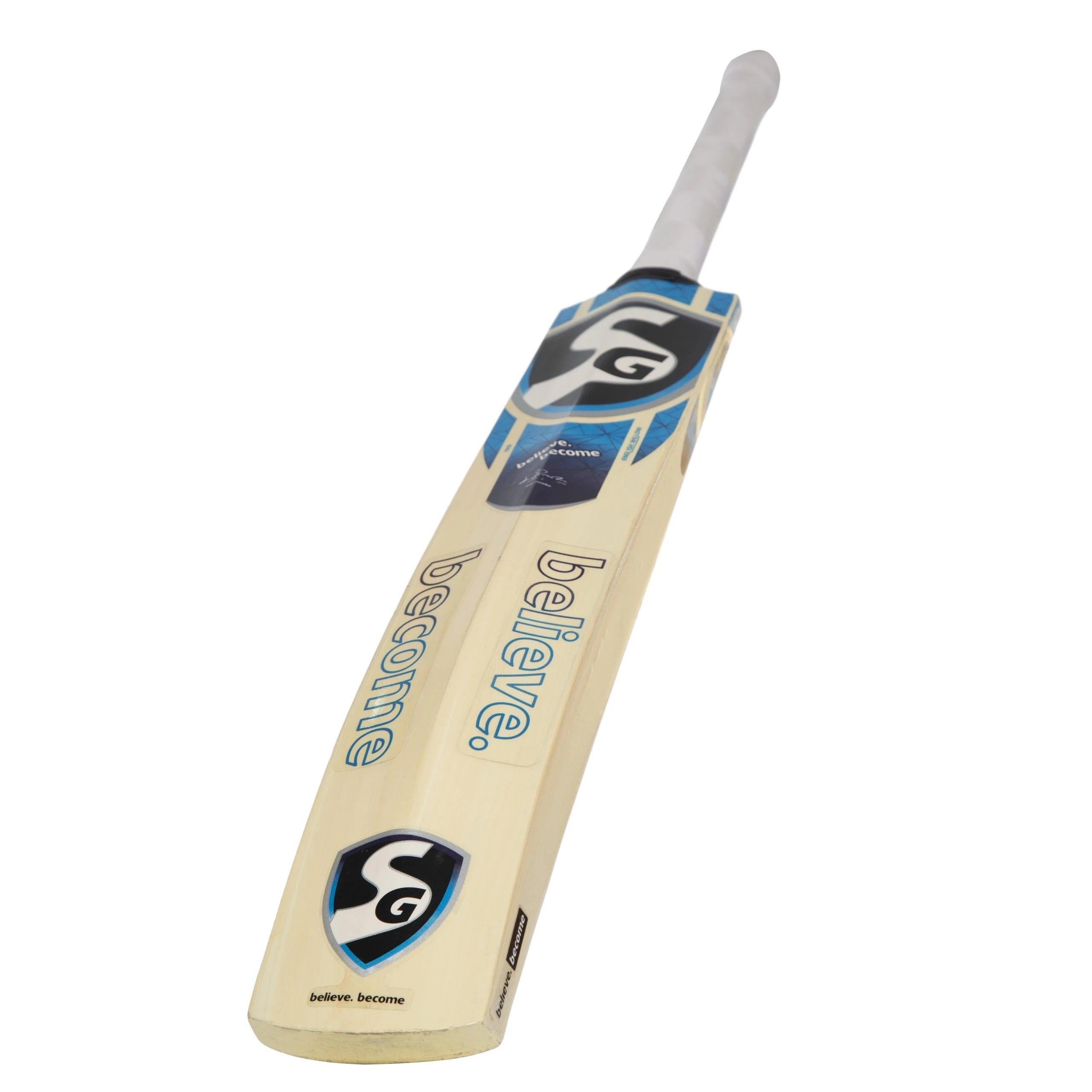 SG Super Cover™ Traditionally Shaped English Willow Cricket Bat (Leather Ball) - KIBI SPORTS