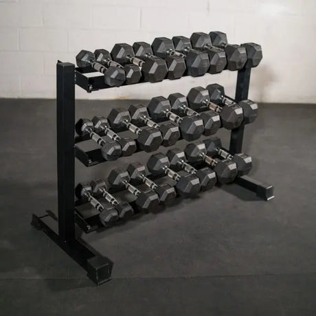 Yoddha DUMBBELL RACK : 3 TIER 5 FT LENGTH  | KIBI Sports KIBI Sports