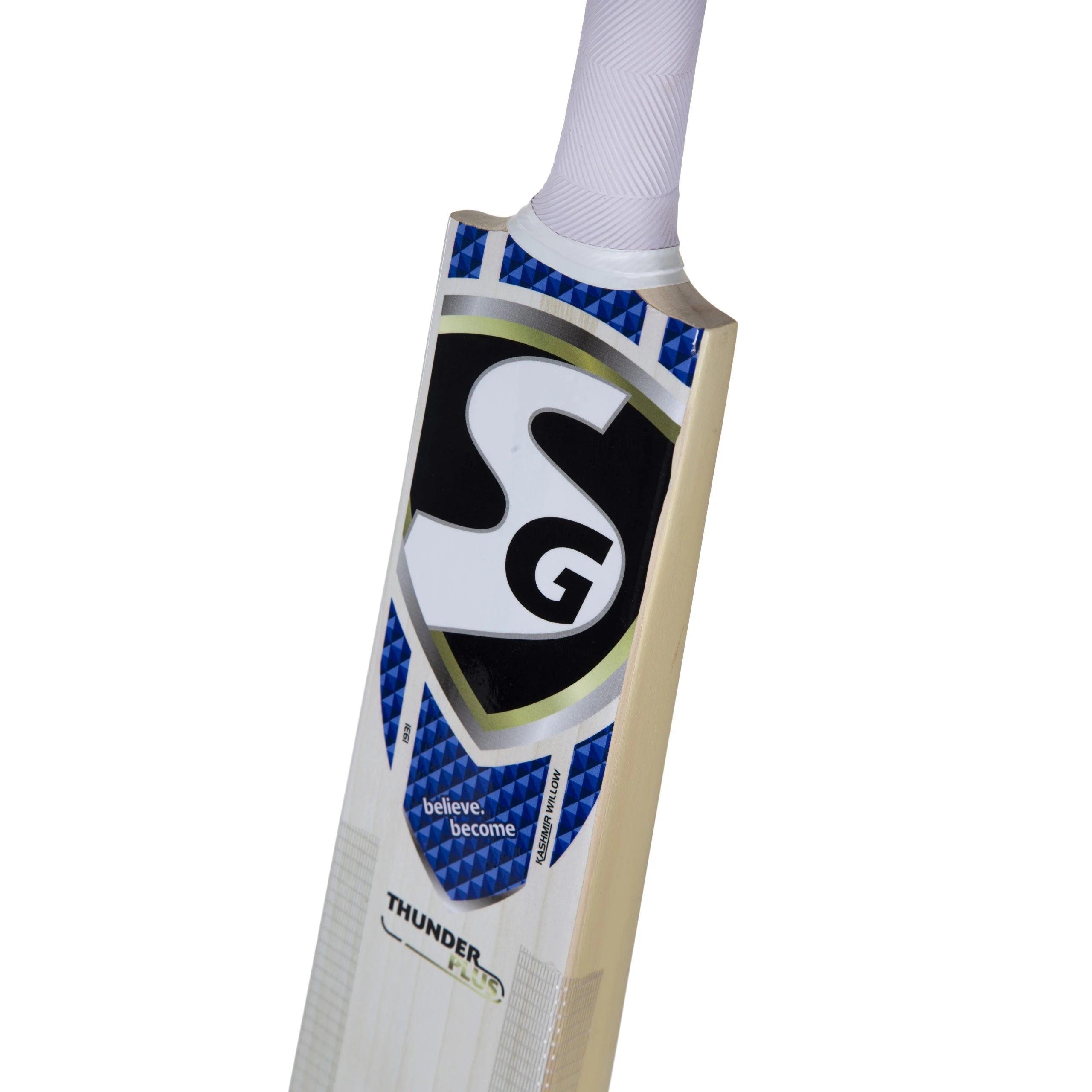 SG Thunder Plus Kashmir Willow Cricket Bat - KIBI SPORTS