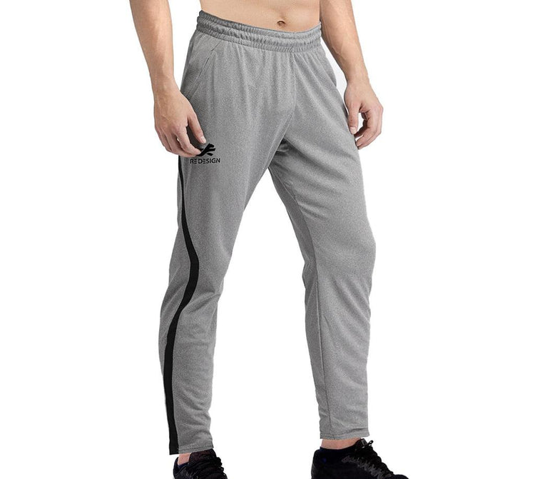 ReDesign Track Pant (Grey/Black) | Men | KIBI Sports - KIBI SPORTS