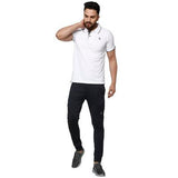 Kronos Slim Fit Cotton Polo | Men's | Pure White | KIBI Sports - KIBI SPORTS