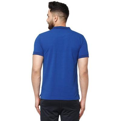 Kronos Slim Fit Cotton Polo | Men's | Royal Blue | KIBI Sports - KIBI SPORTS