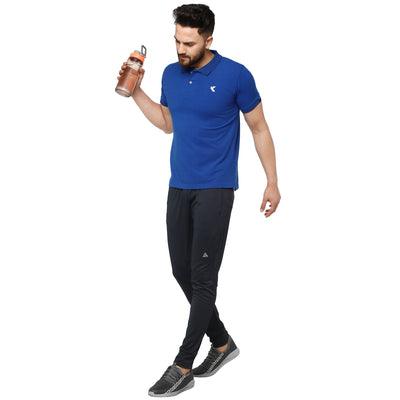 Kronos Slim Fit Cotton Polo | Men's | Royal Blue | KIBI Sports - KIBI SPORTS
