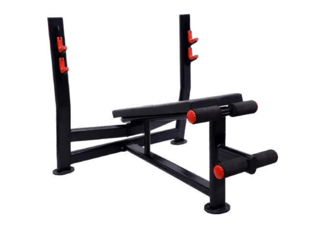 Vicky Decline Olympic Bench without Weight Support (Series 2) | KIBI Sports - KIBI SPORTS