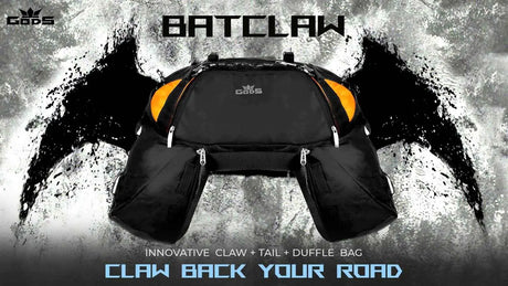 Batclaw – 70 litres 3 in 1 Claw Bag, Duffle bag and Motorcycle Tail Bag - KIBI SPORTS