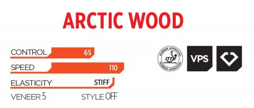 Cosco Stiga ARCTIC WOOD Table Tennis Blade | KIBI Sports Cosco