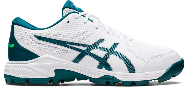 Asics Gel Peake 2 Men's Cricket Shoes - White/Velvet Pine - KIBI SPORTS