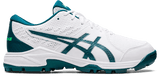 Asics Gel Peake 2 Men's Cricket Shoes - White/Velvet Pine - KIBI SPORTS