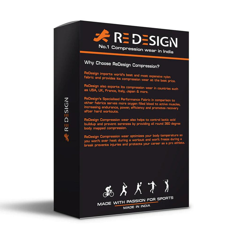 ReDesign Nylon Compression Pant and Full Tights | Men | KIBI Sports - KIBI SPORTS