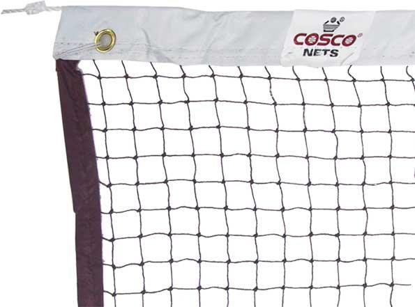 Cosco Tennis Net NYLON Black Colour - Cosco Tennis Equipment