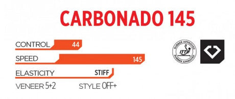 Cosco Stiga Carbonado 45 Table Tennis blade | KIBI Sports Cosco