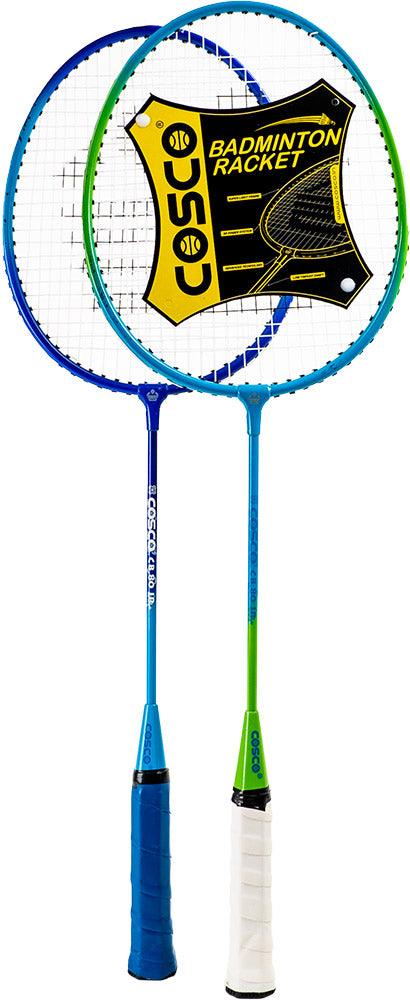 Cosco CB-80 Aluminium, Steel Badminton Twin Racket | KIBI Sports - KIBI SPORTS