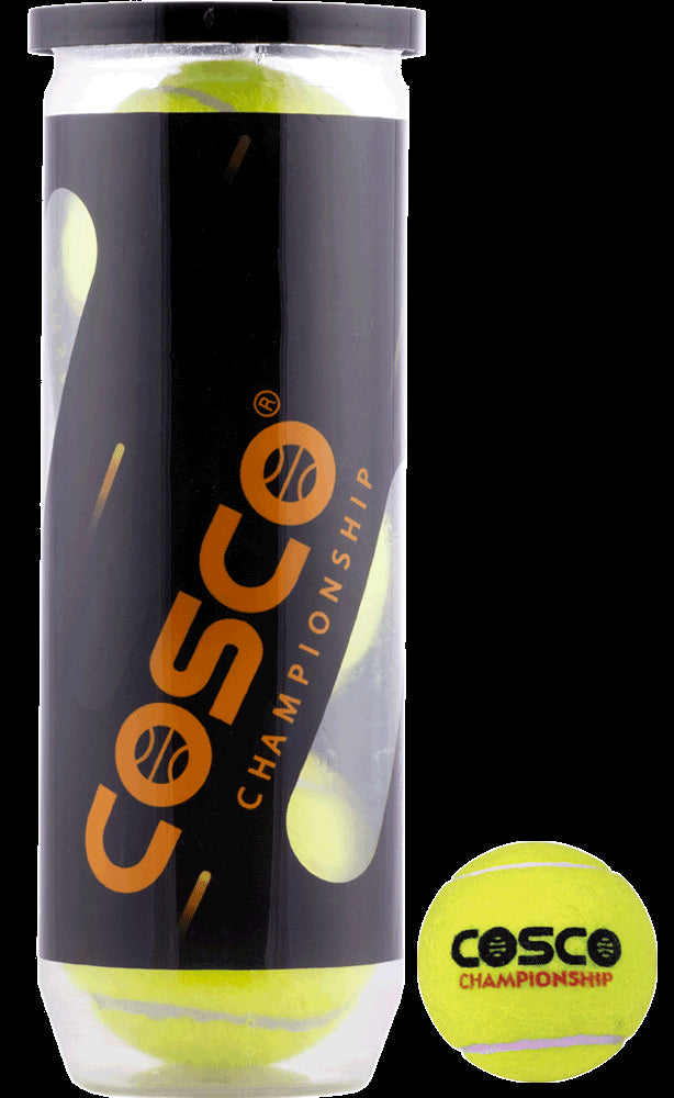 Cosco Championship Tennis Ball, Yellow | KIBI Sports - KIBI SPORTS
